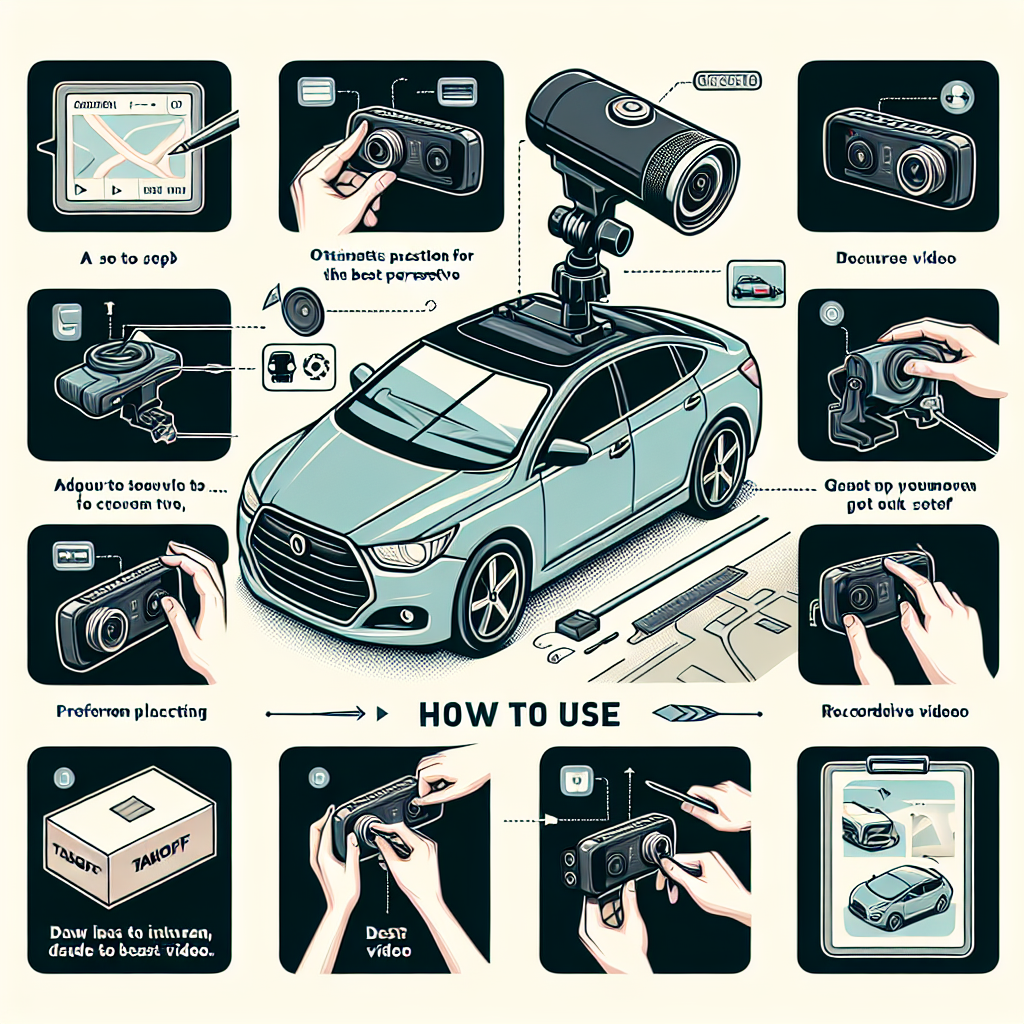 Hoe gebruik je de Vertrek dashcam? Handleiding en tips!