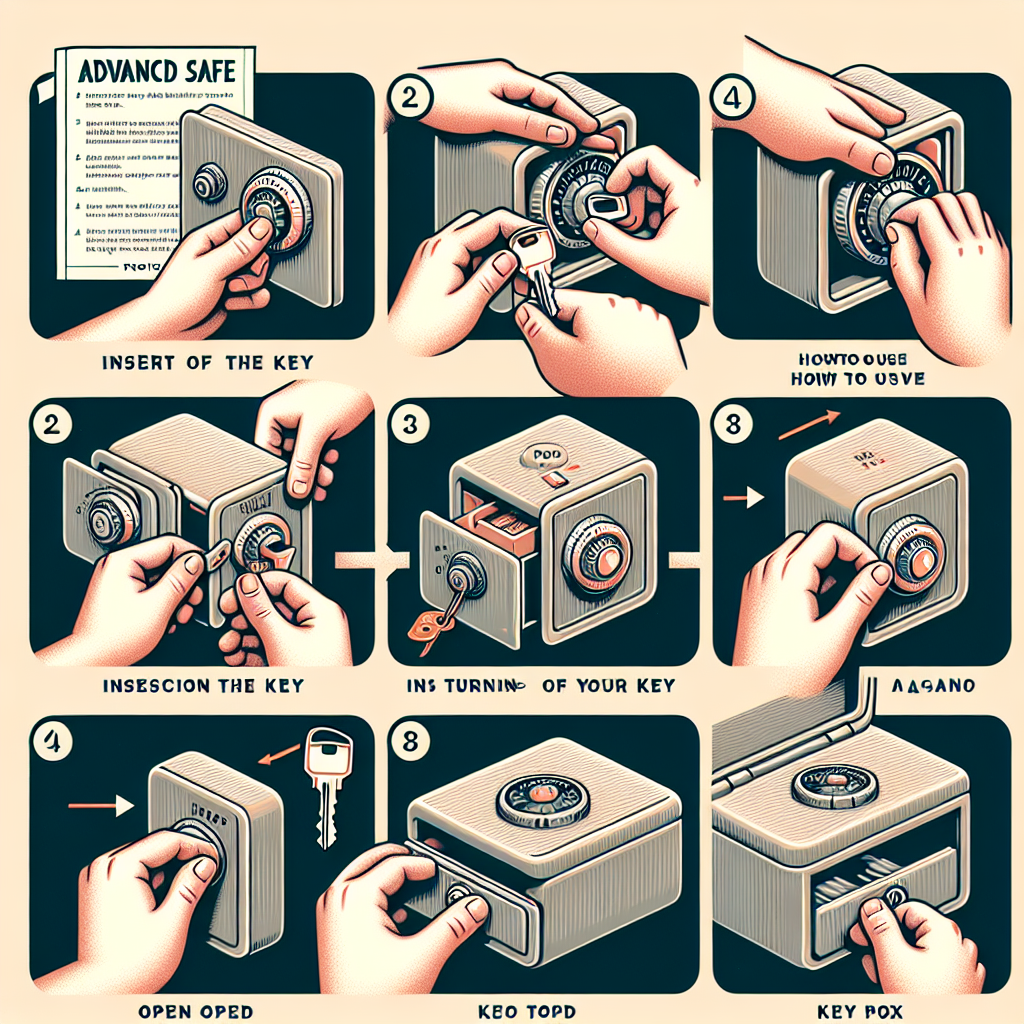 Hoe gebruik je de Pavo mini sleutelkluis advanced?